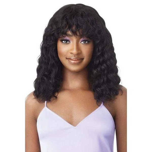 real person hair ring housewarming-Outre 100% Human Hair MyTresses Purple Label Full Wig WET & WAVY - BODY WAVE 18"