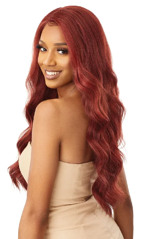 Synthetic wigs with dual tones-Outre Lace Front Wig Lilia