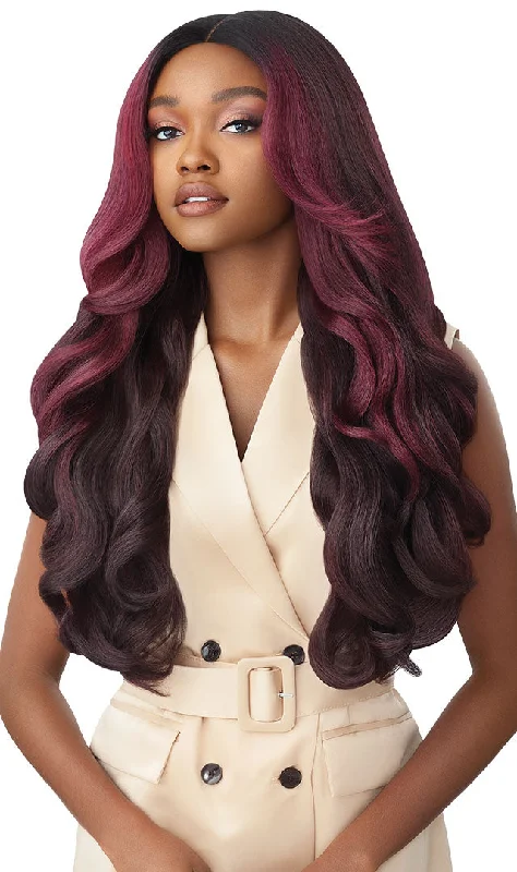 Synthetic wigs with velvety texture-Outre Lace Front Wig Neesha 208 | Soft & Natural