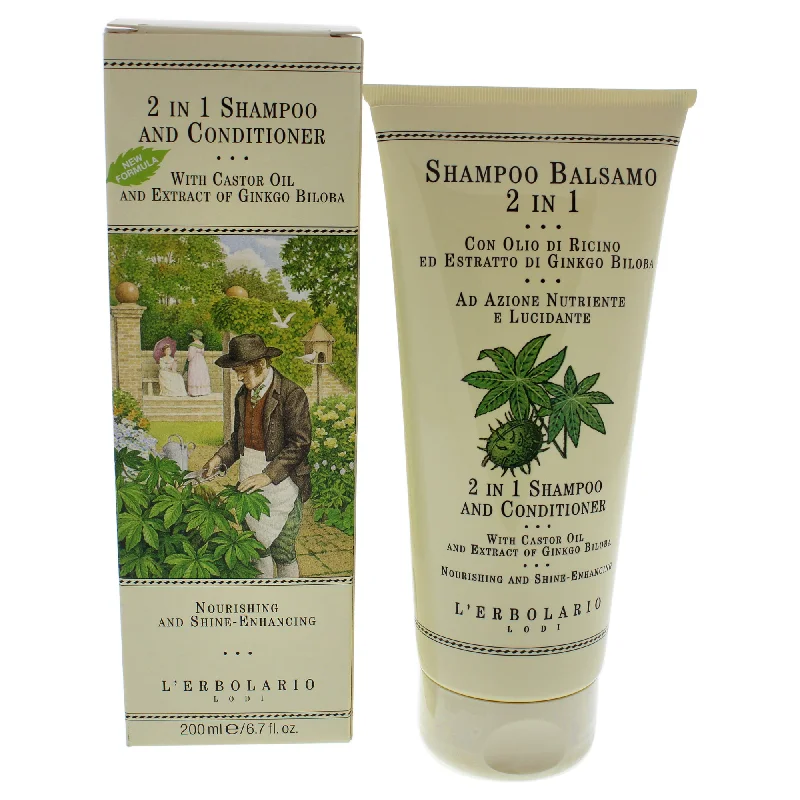 Lace cleaner-LErbolario 2-In-1 Shampoo and Conditioner by LErbolario for Unisex - 6.7 oz Shampoo