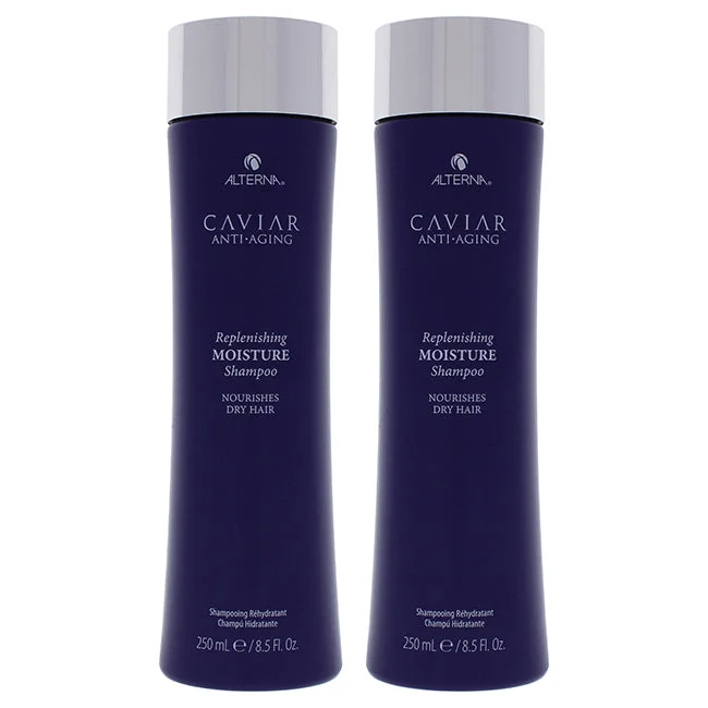 Polishing cream-Alterna Caviar Anti Aging Replenishing Moisture Shampoo by Alterna for Unisex - 8.5 oz Shampoo - Pack of 2