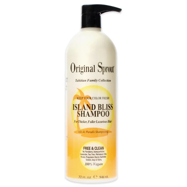 Smoothing cream-Original Sprout Island Bliss Shampoo by Original Sprout for Unisex - 32 oz Shampoo