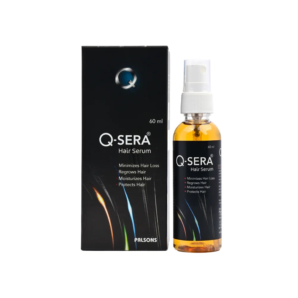 Frizz calming gel-Q Sera Hair Serum, 60ML