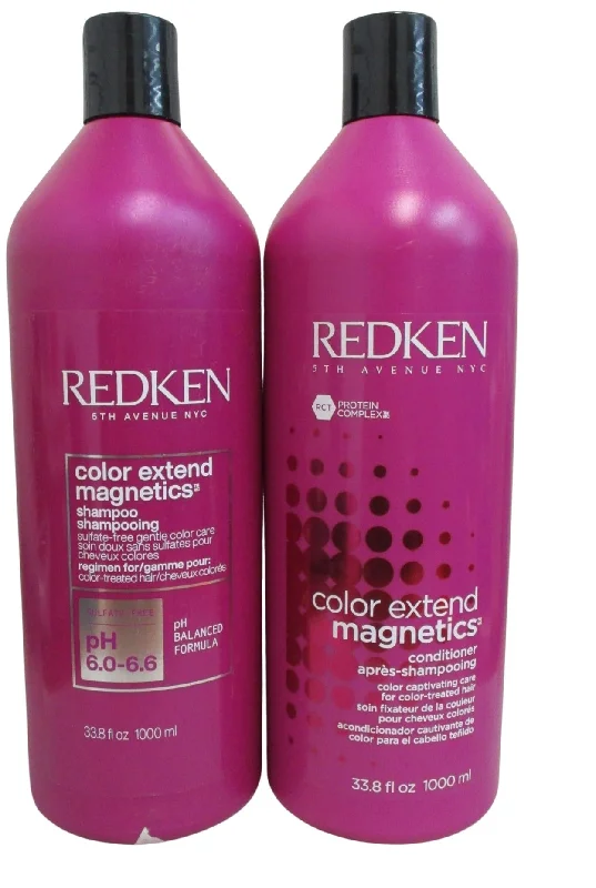 Drying lotion-Redken Color Extend Magnetics Shampoo and Conditioner 33.8 Oz Duo