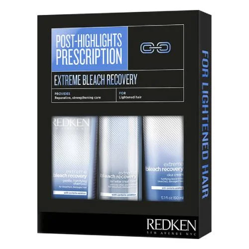 Firm spritz-Matte finish spray-Redken Extreme Bleach Recovery Holiday Set