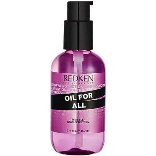 Natural hair care for frizz control-Redken Oil For All 3.4 oz