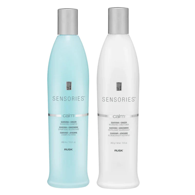 Edge styling gel-Rusk Sensories Calm Nourishing Shampoo and Conditioner 13.5 oz