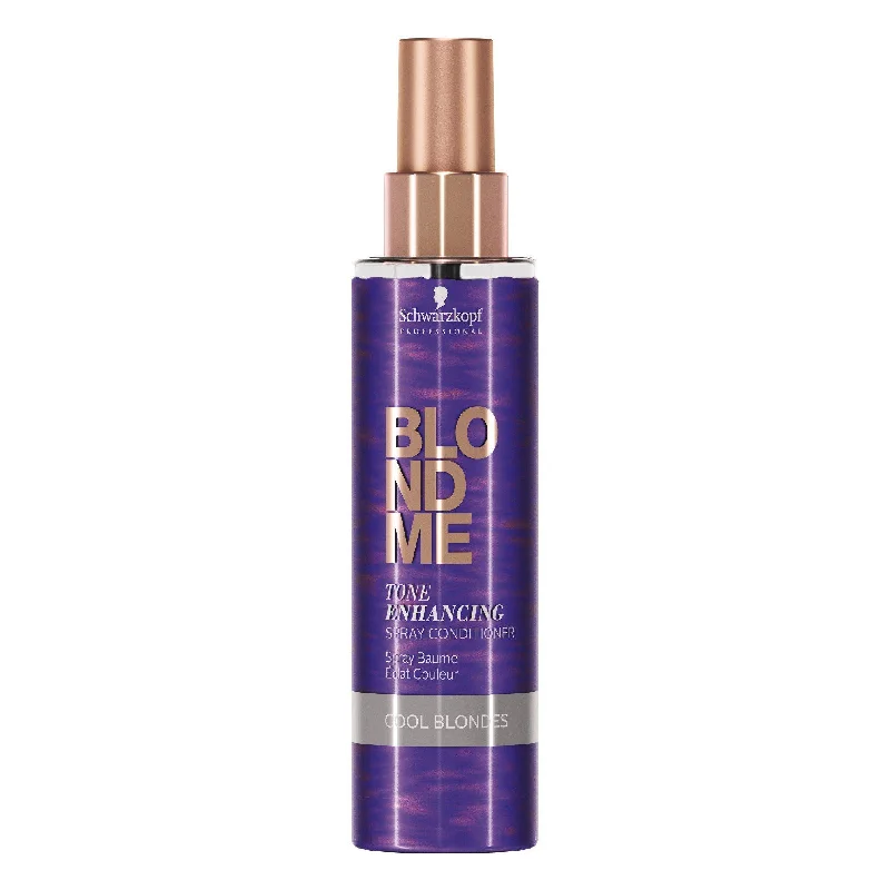 Hair care routine for swimmers-Schwarzkopf Blondme Color Correction Spray Conditioner 150ml