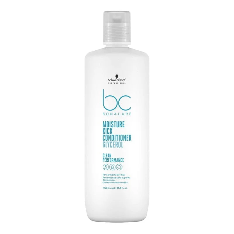 Best hair care for fragile ends-Schwarzkopf Bonacure Moisture Kick Conditioner 1000ml