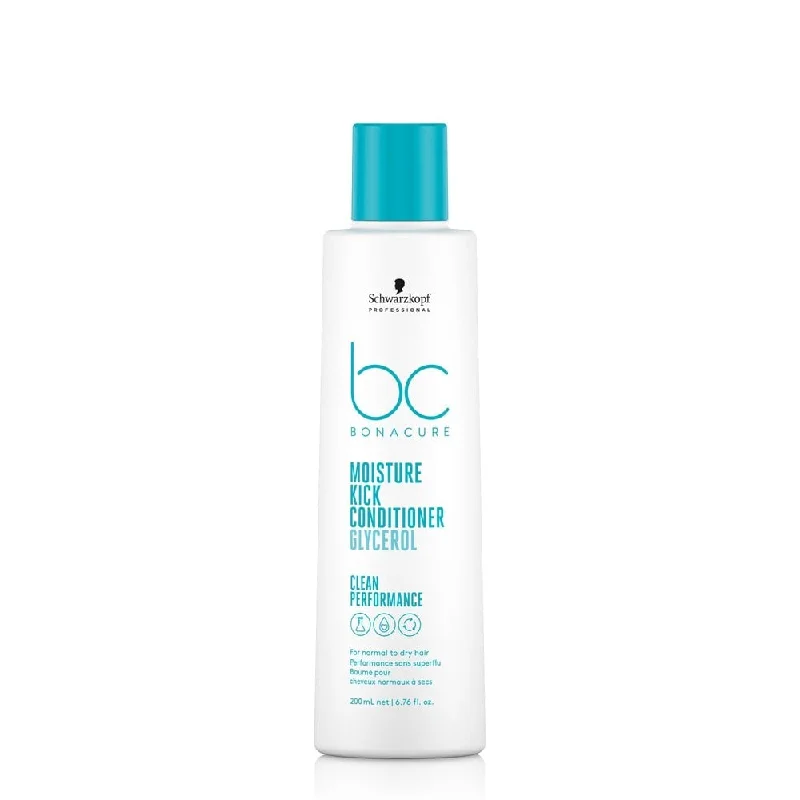 Moisturizing shampoo for curls-Schwarzkopf Bonacure Moisture Kick Conditioner 200ml