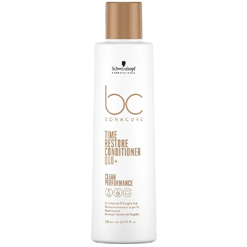 Hair care for knotted curls-Schwarzkopf Bonacure Time Restore Conditioner 200ml