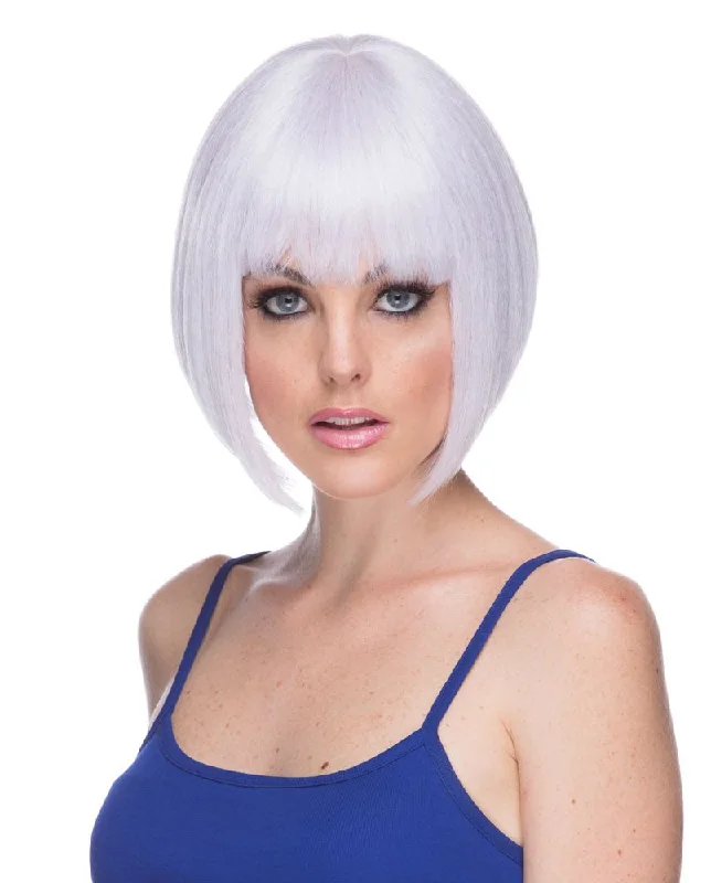 Synthetic wigs for beach parties-Sepia HS Nirvana