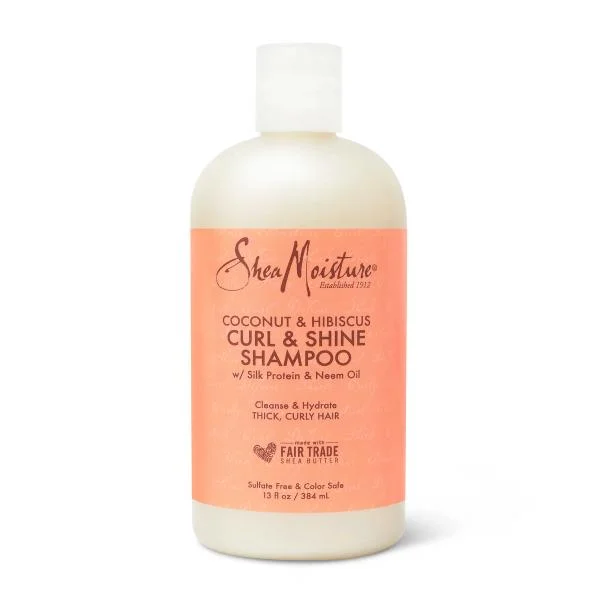 Styling lotion-Shea Moisture Ch Shampoo Curl + Shine 6 Piece 24 Fl. Oz.