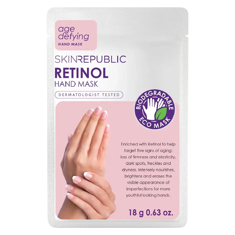 Balancing scalp shampoo-Anti-frizz mist-Skin Republic Age Defying Retinol Hand Mask