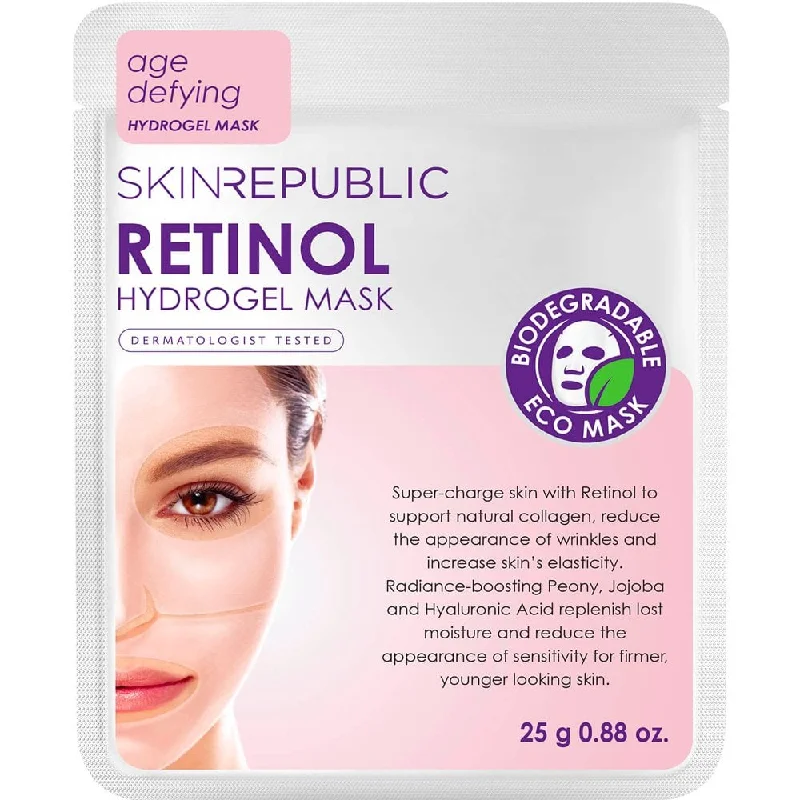 Curl sculpting cream-Anti-static serum-Skin Republic Retinol Hydrogel Face Sheet