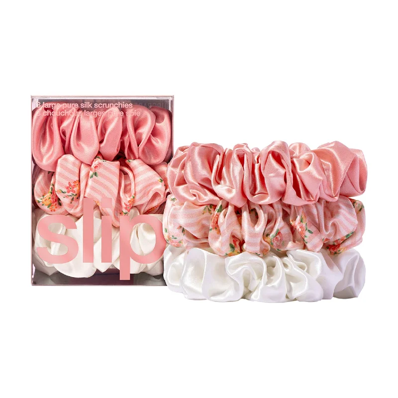 Renewal cream-Anti-thinning oil-Large Scrunchies