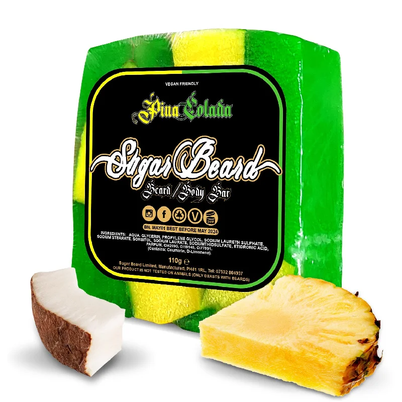 Bond builder-Scalp clarifying gel-Sugar Beard Pina Colada Beard Soap 110g