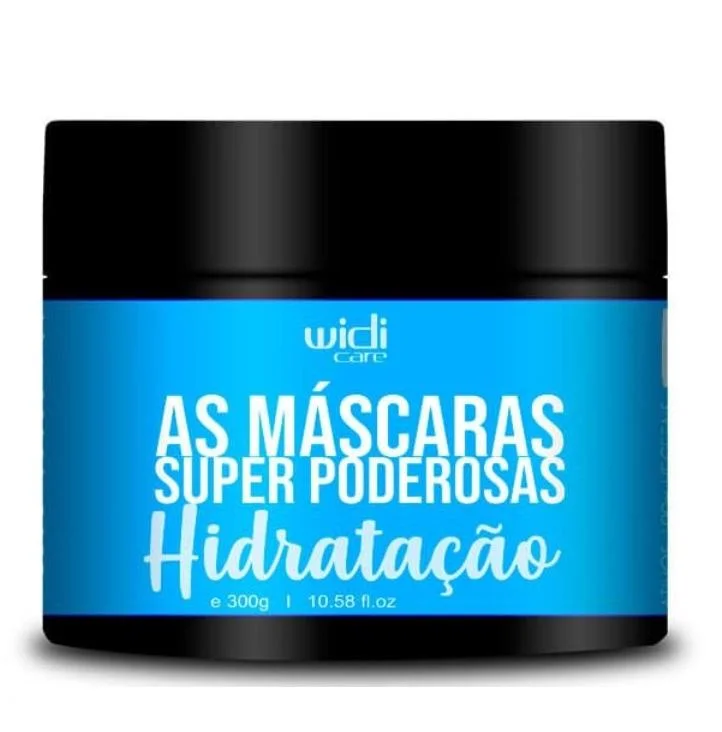 Hair care routine for hair fall-Super Poderosas Powerful Hydration Capillary Schedule Mask 300g - Widi Care