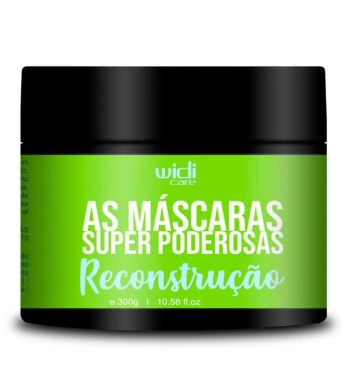 Hair care for receding hairline-Super Poderosas Powerful Reconstruction Capillary Schedule Mask 300g - Widi Care