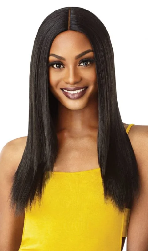 Synthetic wigs with fine ends-OUTRE THE DAILY WIG BLAKE