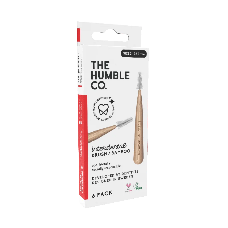 The Humble Co Interdental Brush Bamboo - Size 2