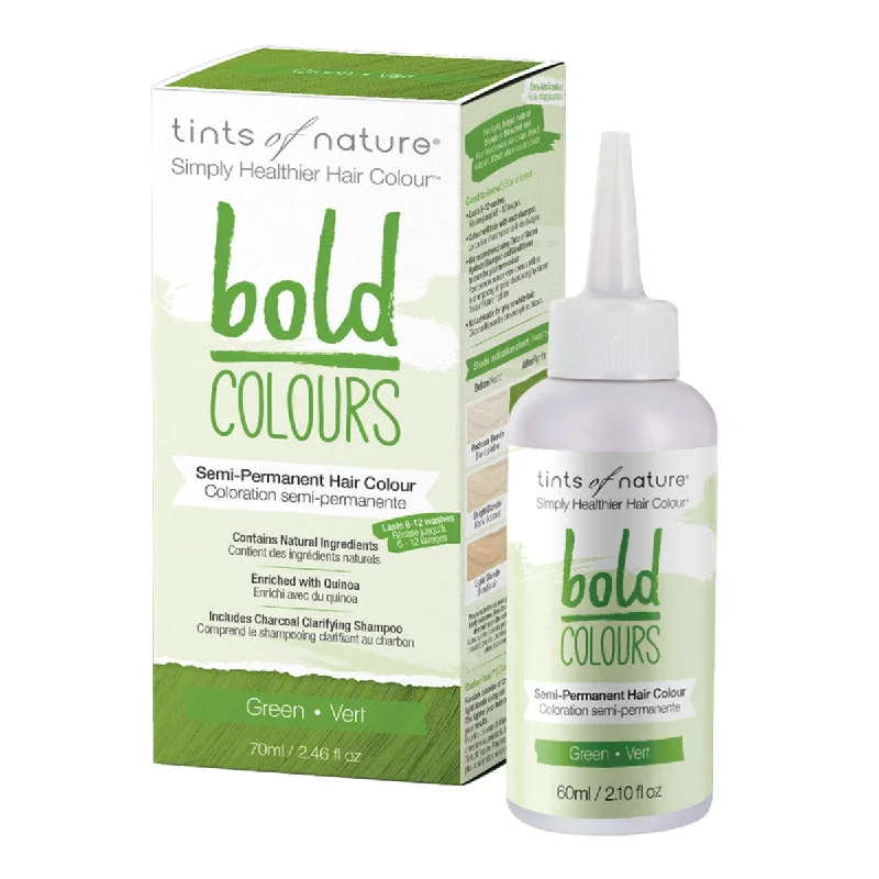 Repair lotion-Tints of Nature Bold Colours - Green Semi-Permanent Hair Colour 70ml