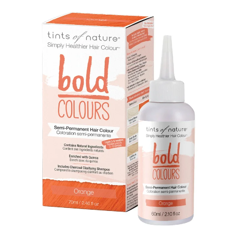 Curl sculpting gel-Tints of Nature Bold Colours - Orange Semi-Permanent Hair Colour 70ml