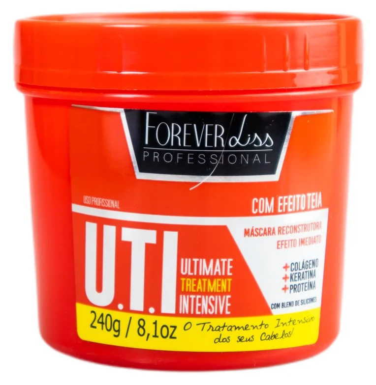 Hair care routine for split hair-Ultimate Treatment Intensive Reconstruction Keratin Mask 240g - Forever Liss