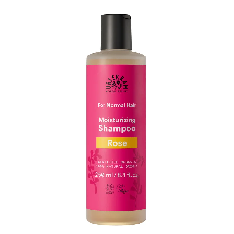 Exfoliating scalp scrub-Urtekram Rose Shampoo for Normal Hair