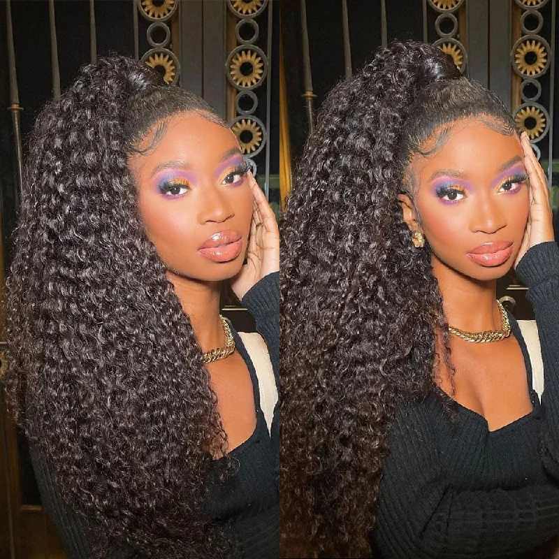 real person hair ring unity symbol-CEXXY HAIR 360 REAL HD LACE FRONTAL WIG DEEP WAVE HUMAN VIRGIN HAIR