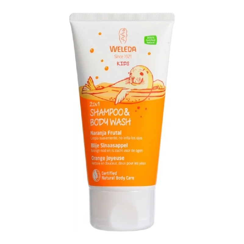 EdgeDefining gel-Weleda Kids Orange Shampoo & Body Wash