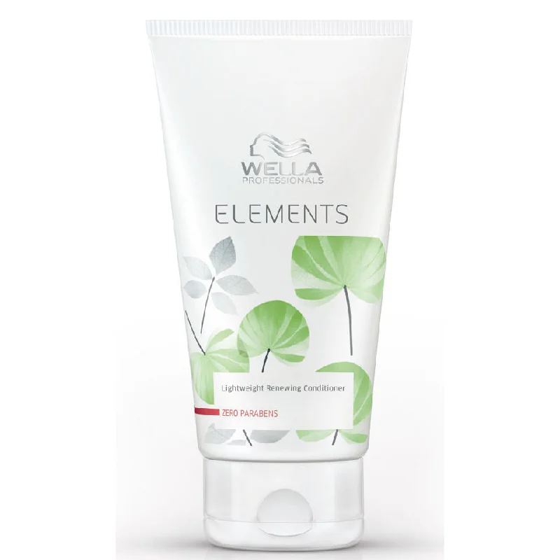 Hair care products with chamomile-Wella Elements Light Renewing Conditioner 200ml