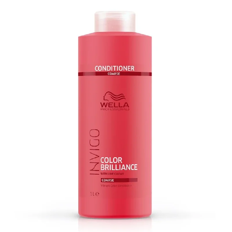 Hair care for platinum blonde-Wella Invigo Brilliance Conditioner Coarse 200ml