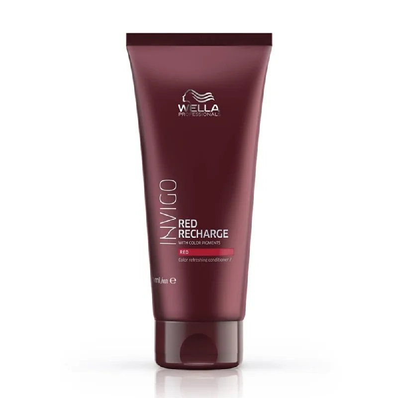 Moisturizing hair care for softness-Wella Invigo Color Recharge Cool Red 200ml