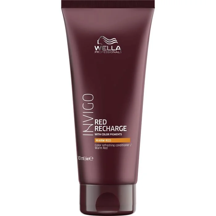 Best hair care for shedding-Wella Invigo Color Recharge Warm Red 200ml