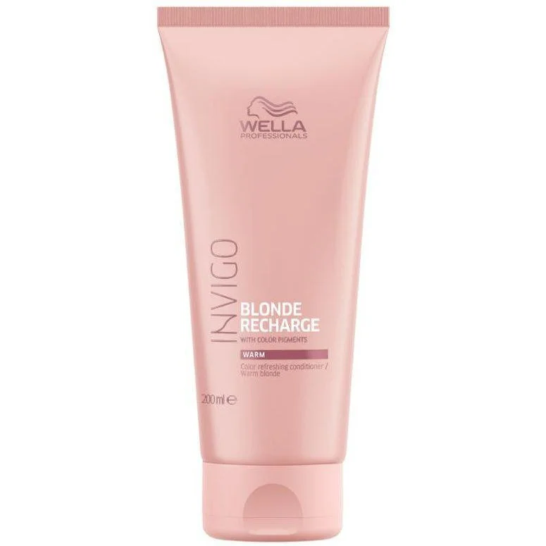 Hair care tips for postpartum-Wella Invigo Warm Blond Conditioner 200ml